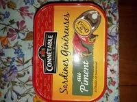 Mängden socker i sardines généreuses