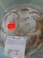 Mängden socker i Tarte normande