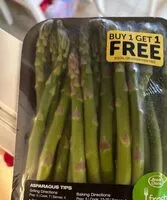 Mängden socker i Asparagus spears