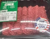 Mängden socker i Lean ground beef