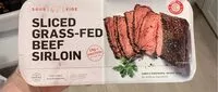Mängden socker i Sliced Grass-Fed Beef Sirloin