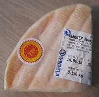 Mängden socker i Munster AOP