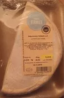 Mängden socker i Reblochon fermier AOP