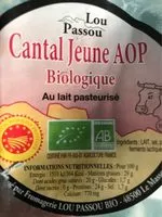 Mängden socker i Cantal jeune AOP