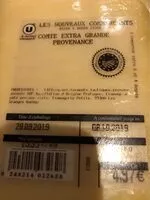 Mängden socker i Comté extra grande provenance
