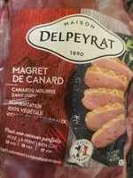 Mängden socker i Magret de canard