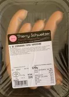 Mängden socker i Saucisse de Strasbourg