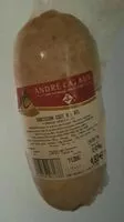 Mängden socker i Saucisson cuit a l'ail