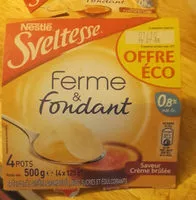 Mängden socker i ferme et fondant