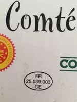 Mängden socker i Comte AOP 4/6 mois au lait cru