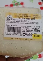 Mängden socker i Tomme de brebis corse