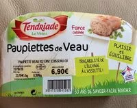 Mängden socker i Paupiettes de Veau