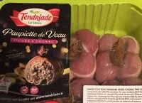 Mängden socker i Paupiette de veau