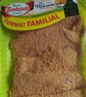 Mängden socker i Escalope de veau milanaise, format familial