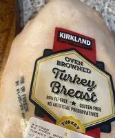 Mängden socker i Kirkland  oven browned turkey breast