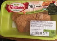 Mängden socker i Escalope de veau attendrie et marinee milanaise