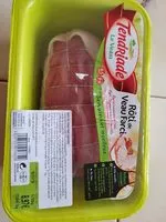 Mängden socker i Rôti de veau farci