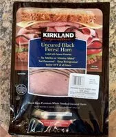 Mängden socker i Uncured Black Forest ham