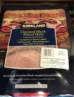 Mängden socker i Uncured black forest ham