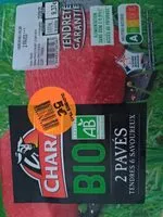 Mängden socker i 2 pavés tendres et savoureux Charal