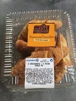 Mängden socker i Pain au chocolat et croissant