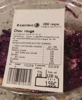 Mängden socker i Chou rouge