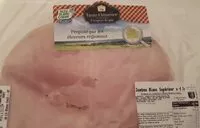 Mängden socker i Jambon blanc supérieur