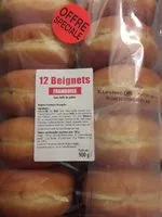 Mängden socker i Beignet framboise