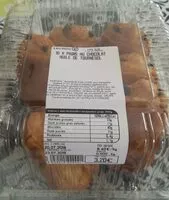 Mängden socker i Pains au chocolat