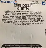 Mängden socker i Donuts chocolat noisette x4