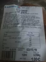 Mängden socker i Pain sportif