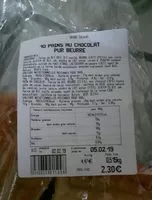 Mängden socker i Pain au chocolat