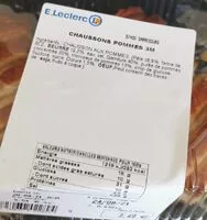 Mängden socker i Chausson aux pommes