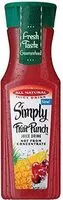 Mängden socker i Fruit Punch , All Natural Juice Drink , Fruit Punch