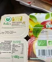 Mängden socker i Compote Pomme poire