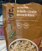 Mängden socker i 90 sec Whole Grain Brown Rice