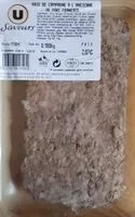 Mängden socker i Pâté de campagne a l'ancienne de porc français