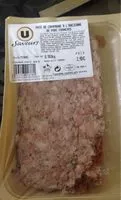 Mängden socker i Pate de campagne a l'ancienne de porc francais