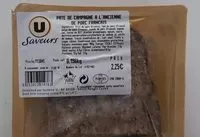 Mängden socker i Pâté de campagne à l'ancienne