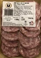 Mängden socker i Saucisson a l'ail a l'ancienne fume au bois de hetre
