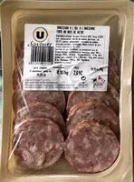 Mängden socker i Saucisson à l’ail à l’ancienne fumé au bois de hètre 187gr