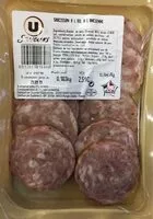 Mängden socker i Saucisson à l'ail à l'ancienne