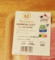Mängden socker i Jambon cuit à l'ancienne