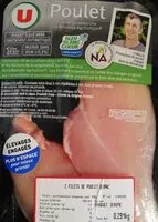 Mängden socker i Filet de poulet