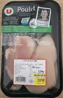 Mängden socker i Filets de poulet blanc