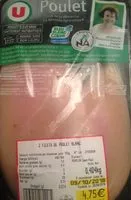 Mängden socker i Filet de poulet