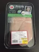 Mängden socker i Filets de poulet blanc