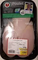 Mängden socker i 3 filets de poulet blanc