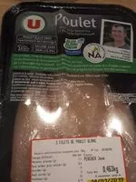 Mängden socker i Filet de poulet blanc