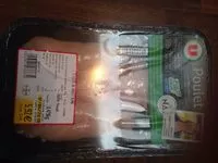 Mängden socker i 3 filets de poulet blancs